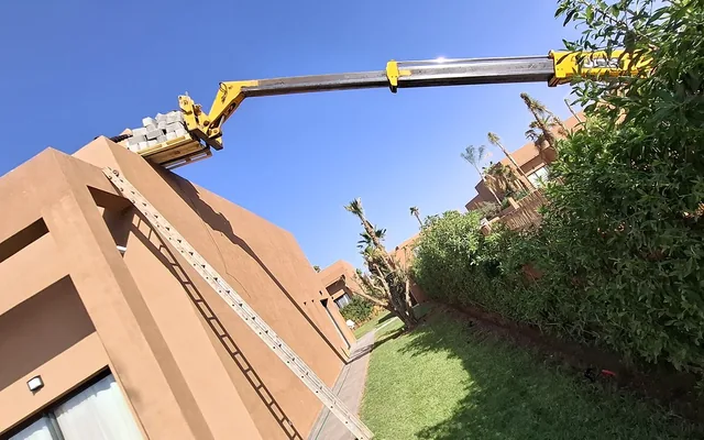 Installation solaire hybride 20 kW – Villa à Marrakech