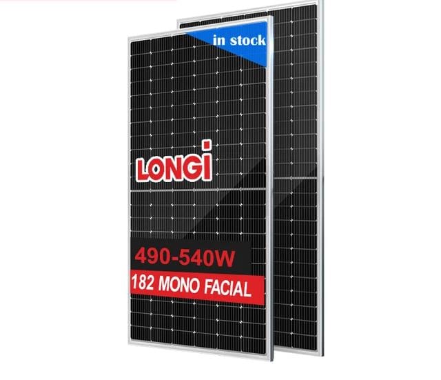 Panneaux Solaire LONGI (N-Type TOPCon, Monofacial, 610W)