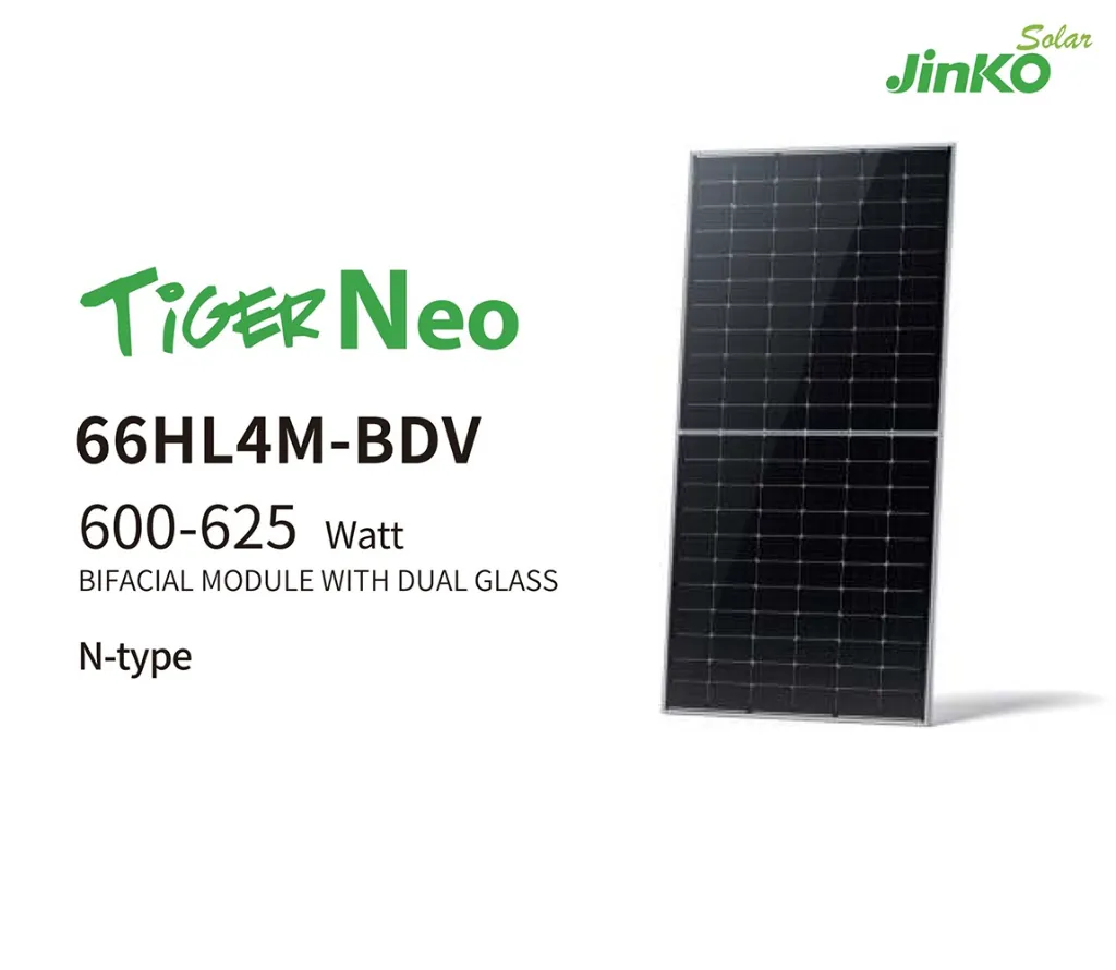 Panneaux Solaires Jinko N-Type Topcon (625W)