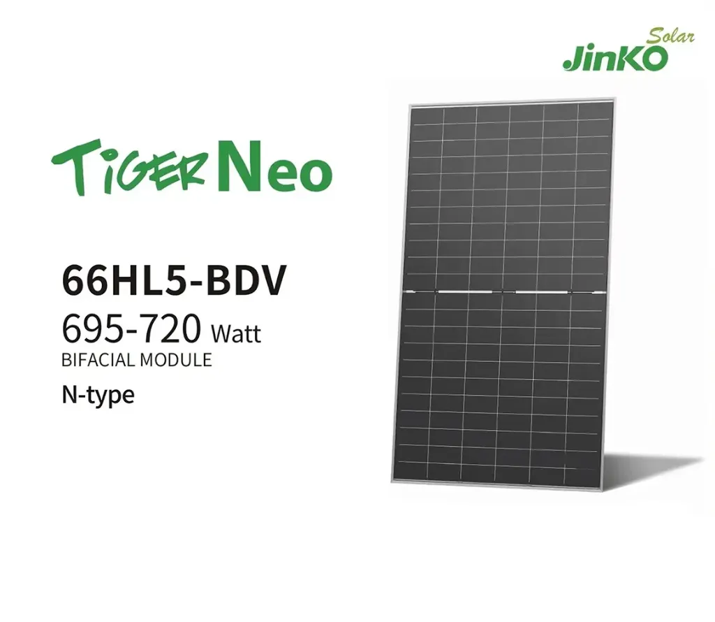 Panneaux Solaires Jinko N-Type Topcon (720W)